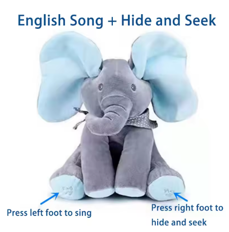 Peekaboo Elephant Playmate